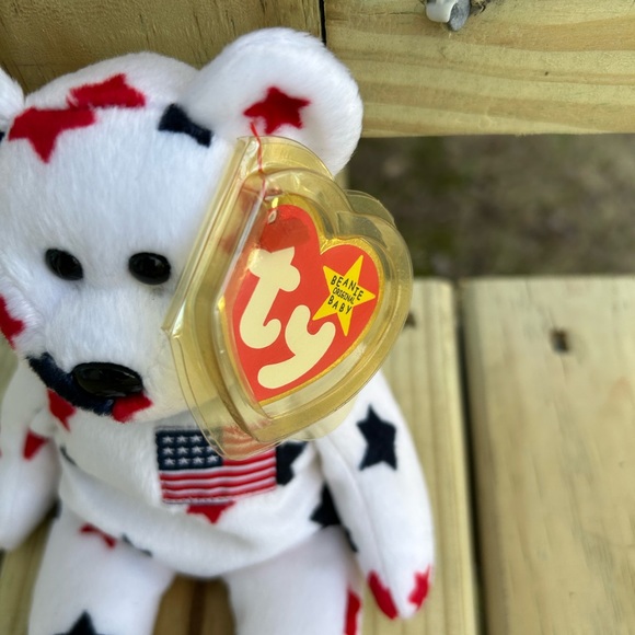 Rare Ty Beanie Baby Glory 1998 Tag errors - Picture 2 of 7